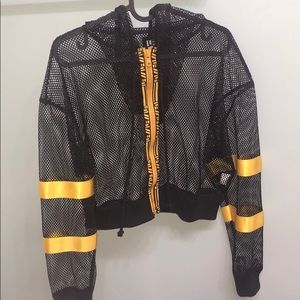 LF NET ZIPPER UP